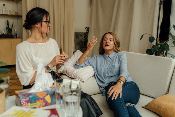 mental health with friends and family